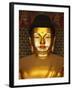 Detail of Sakyamuni Buddha Statue in Main Hall of Jogyesa Temple-Pascal Deloche-Framed Photographic Print