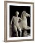 Detail of Sculpture Group of the Dioscuro-null-Framed Photographic Print