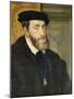 Detail of Seated Portrait of Emperor Charles V (1488-1576) 1548-Titian (Tiziano Vecelli)-Mounted Giclee Print