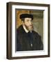 Detail of Seated Portrait of Emperor Charles V (1488-1576) 1548-Titian (Tiziano Vecelli)-Framed Giclee Print