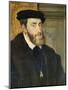 Detail of Seated Portrait of Emperor Charles V (1488-1576) 1548-Titian (Tiziano Vecelli)-Mounted Giclee Print