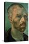 Detail of Self-Portrait-Vincent van Gogh-Stretched Canvas