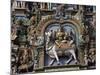 Detail of Shri Meenakshi-Sundareshwarar Temnple, Madurai, Tamil Nadu State, India-Jane Sweeney-Mounted Photographic Print