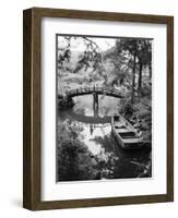 Detail of Shukkei-en Garden, Hiroshima, Japan-Walter Bibikow-Framed Photographic Print