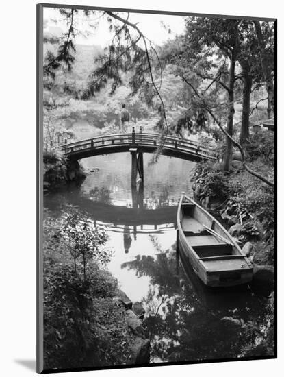 Detail of Shukkei-en Garden, Hiroshima, Japan-Walter Bibikow-Mounted Photographic Print