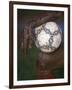 Detail of Soccer Playerand Ball-null-Framed Photographic Print