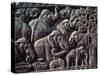Detail of South Gate of the Great Stupa, Sanchi, Near Bhopal, Madhya Pradesh State, India-Woolfitt Adam-Stretched Canvas