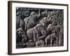 Detail of South Gate of the Great Stupa, Sanchi, Near Bhopal, Madhya Pradesh State, India-Woolfitt Adam-Framed Photographic Print