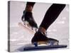 Detail of Speed Skater,S Feet at the Start, Inzell-Chris Cole-Stretched Canvas