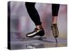 Detail of Speed Skater,S Feet at the Start, Inzell-Chris Cole-Stretched Canvas