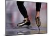 Detail of Speed Skater,S Feet at the Start, Inzell-Chris Cole-Mounted Photographic Print