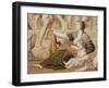 Detail of St. Cecilia Distributing Alms C.1612-15-Domenichino-Framed Giclee Print