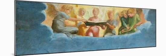 Detail of St. Cecilia Surrounded by St. Paul-Raphael-Mounted Giclee Print