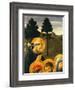 Detail of St. Dominic from the Crucifixion-Fra Angelico-Framed Giclee Print