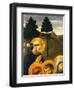 Detail of St. Dominic from the Crucifixion-Fra Angelico-Framed Premium Giclee Print