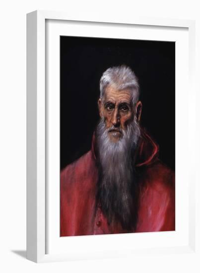 Detail of St. Jerome-El Greco-Framed Giclee Print