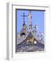 Detail of St. Mark's Basilica, Piazza San Marco (St. Mark's Square), Venice, Veneto, Italy-Guy Thouvenin-Framed Photographic Print