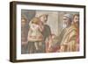 Detail of St Peter and the Woman and Child, from St. Peter and St. Paul Distributing Alms, C.1426…-Tommaso Masaccio-Framed Giclee Print