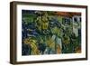 Detail of Stairway at Auvers-Vincent van Gogh-Framed Giclee Print