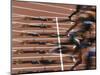 Detail of Start of Womens 100M Race-Steven Sutton-Mounted Photographic Print