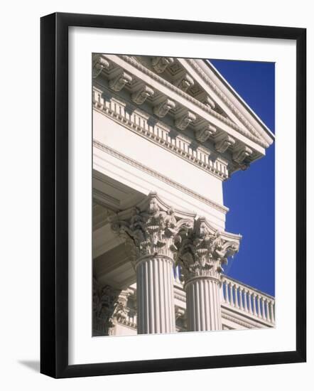 Detail of State Capitol Building, Sacramento, CA-Shmuel Thaler-Framed Photographic Print