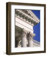 Detail of State Capitol Building, Sacramento, CA-Shmuel Thaler-Framed Photographic Print