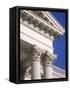 Detail of State Capitol Building, Sacramento, CA-Shmuel Thaler-Framed Stretched Canvas