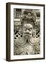 Detail of Statue at Wat Arun (Temple of the Dawn), Bangkok, Thailand, Southeast Asia, Asia-John Woodworth-Framed Photographic Print