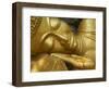 Detail of Statue of Buddha, Phu Si Hill, Luang Prabang, UNESCO World Heritage Site, Laos, Indochina-null-Framed Photographic Print