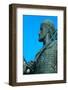 Detail of Statue of Constantine XI Palaiologos-Chris Hellier-Framed Photographic Print