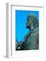 Detail of Statue of Constantine XI Palaiologos-Chris Hellier-Framed Photographic Print