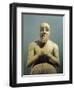 Detail of Statue of Ebish-II, an Intendant Found in the Temple of Ishtar at Mari-null-Framed Giclee Print