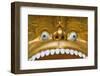 Detail of Statue over Entrance to Buddhist Museum at the Golden Temple-Jon Hicks-Framed Photographic Print