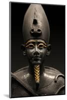 Detail of Statuette of Osiris Sitting-null-Mounted Photographic Print