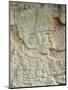 Detail of Stone Relief, Ancient Mayan Ruins, Chichten Itza, Yucatan, Mexico-null-Mounted Photographic Print