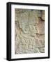 Detail of Stone Relief, Ancient Mayan Ruins, Chichten Itza, Yucatan, Mexico-null-Framed Photographic Print