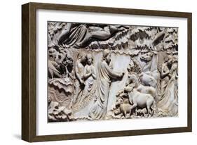 Detail of Stories of Genesis-Lorenzo Maitani-Framed Giclee Print