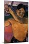 Detail of Tahitian Man from Man with an Axe-Paul Gauguin-Mounted Giclee Print