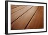 Detail of Teak Wood Table-tihism-Framed Photographic Print