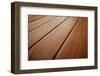 Detail of Teak Wood Table-tihism-Framed Photographic Print