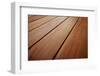 Detail of Teak Wood Table-tihism-Framed Photographic Print