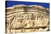Detail of Temple of Hadrian, Ephesus, Anatolia, Turkey, Asia Minor, Eurasia-Neil Farrin-Stretched Canvas