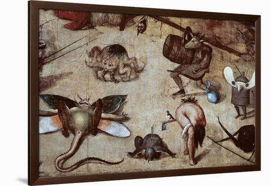 Detail of Temptation of St. Anthony, c.1490-Hieronymus Bosch-Framed Giclee Print