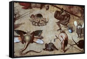 Detail of Temptation of St. Anthony, c.1490-Hieronymus Bosch-Framed Stretched Canvas