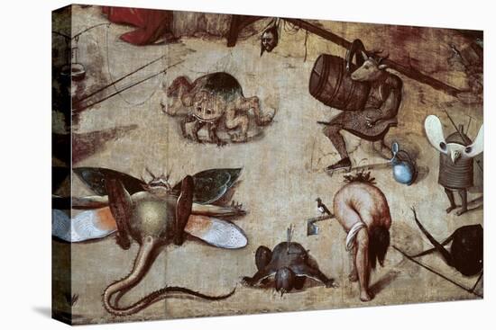 Detail of Temptation of St. Anthony, c.1490-Hieronymus Bosch-Stretched Canvas