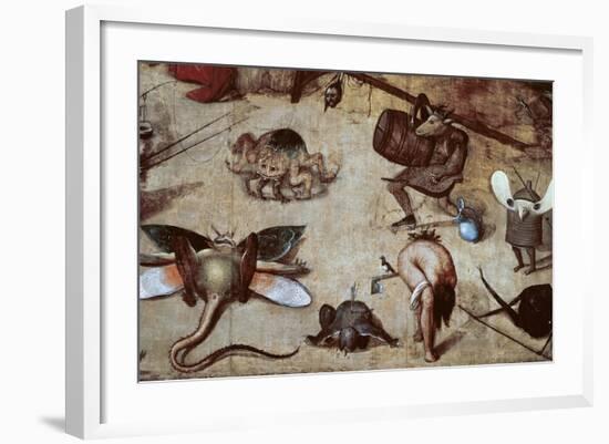 Detail of Temptation of St. Anthony, c.1490-Hieronymus Bosch-Framed Giclee Print