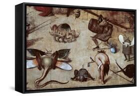 Detail of Temptation of St. Anthony, c.1490-Hieronymus Bosch-Framed Stretched Canvas