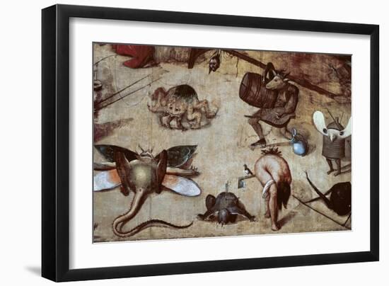 Detail of Temptation of St. Anthony, c.1490-Hieronymus Bosch-Framed Giclee Print