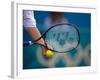 Detail of Tennis Racquet and Ball-null-Framed Photographic Print