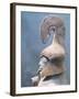 Detail of Terracotta Statuette of Athena, from Gortyn, Crete, Greece-null-Framed Giclee Print